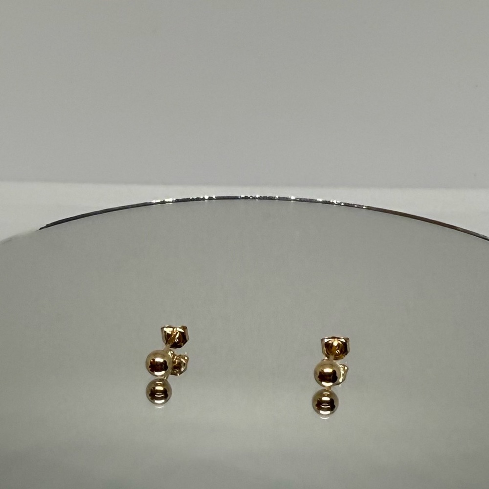 NEW Solid 14K Yellow Gold Earrings